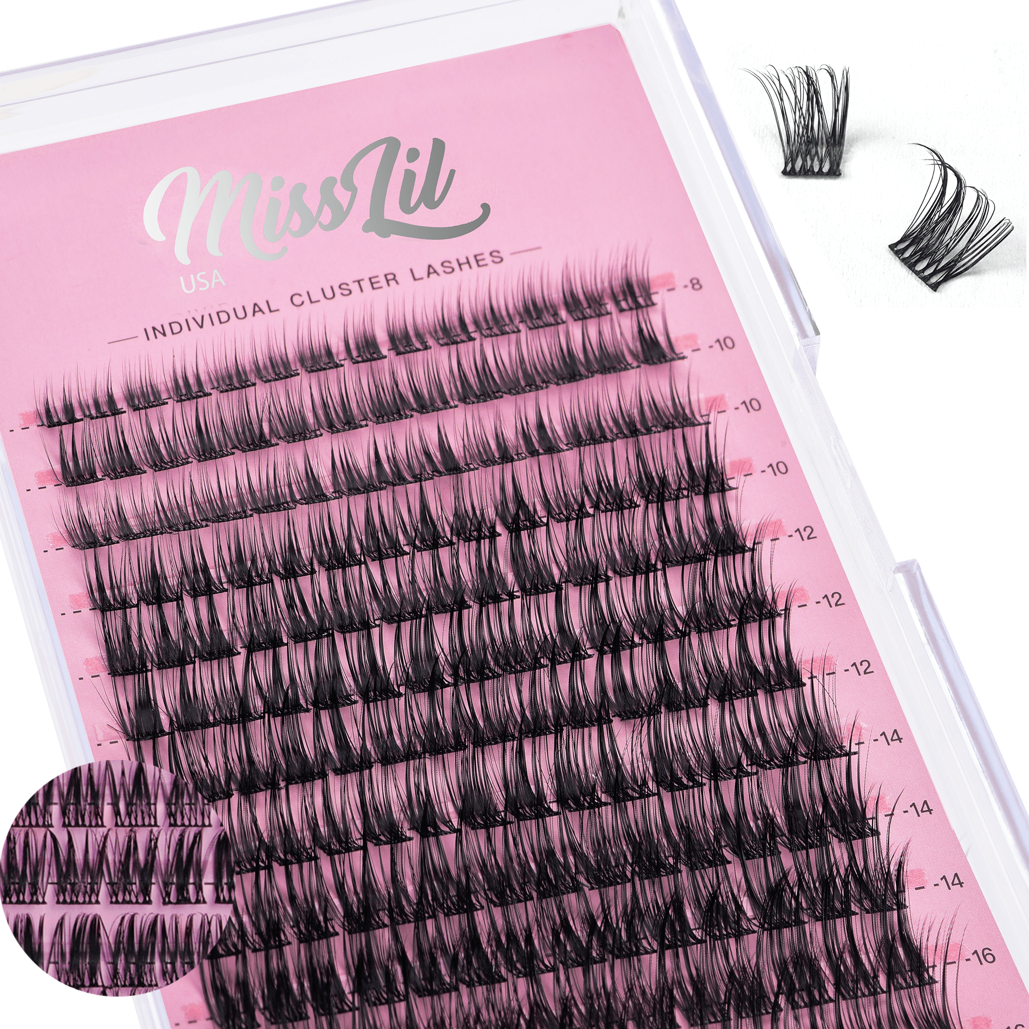 DIY Eyelash Clusters Tray AD-13 - Miss Lil USA