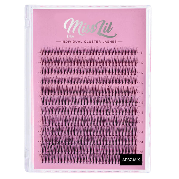 DIY Eyelash Clusters AD-37 Mix Tray | Miss Lil USA