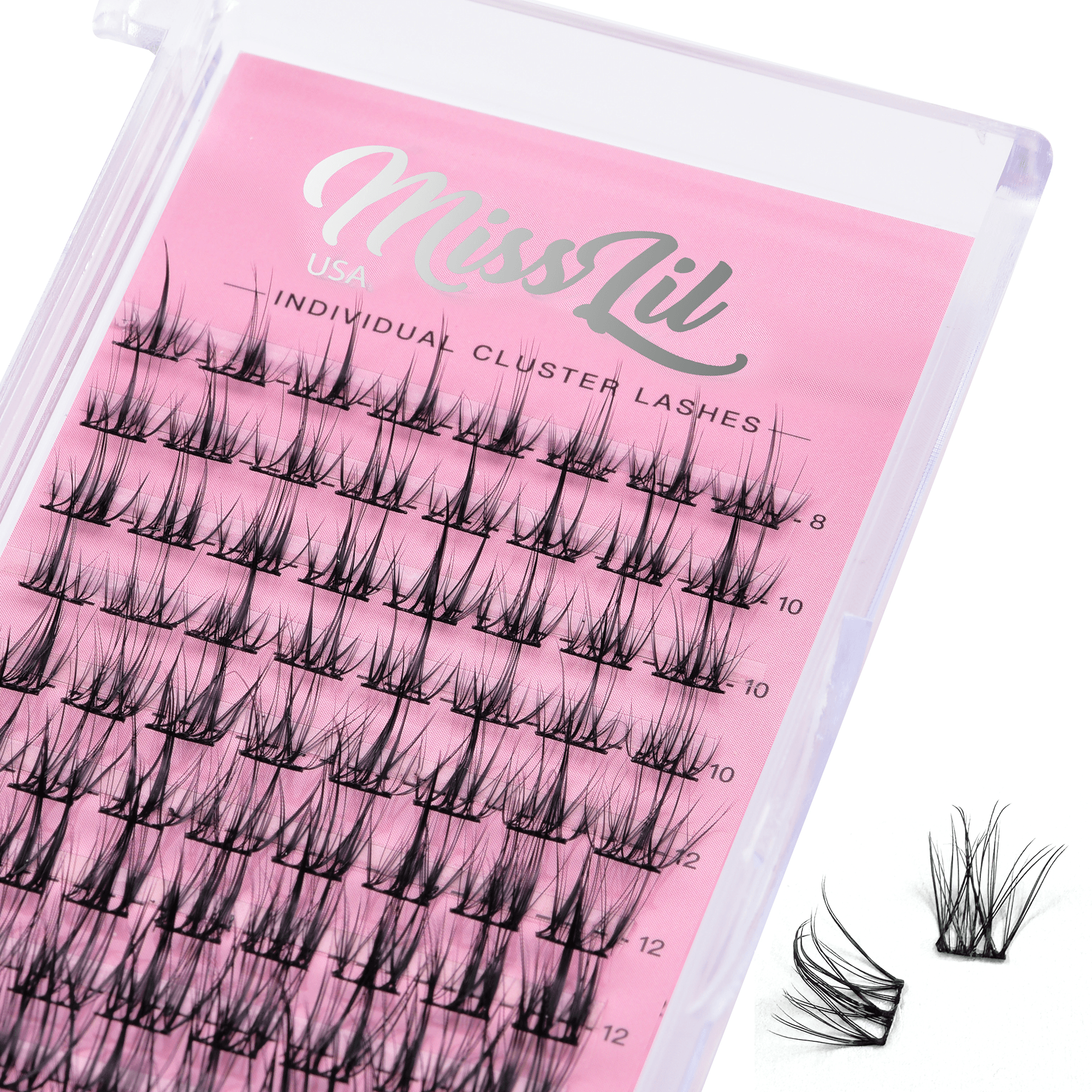 DIY Lash Clusters AD-58  Mixed Tray - Miss Lil USA
