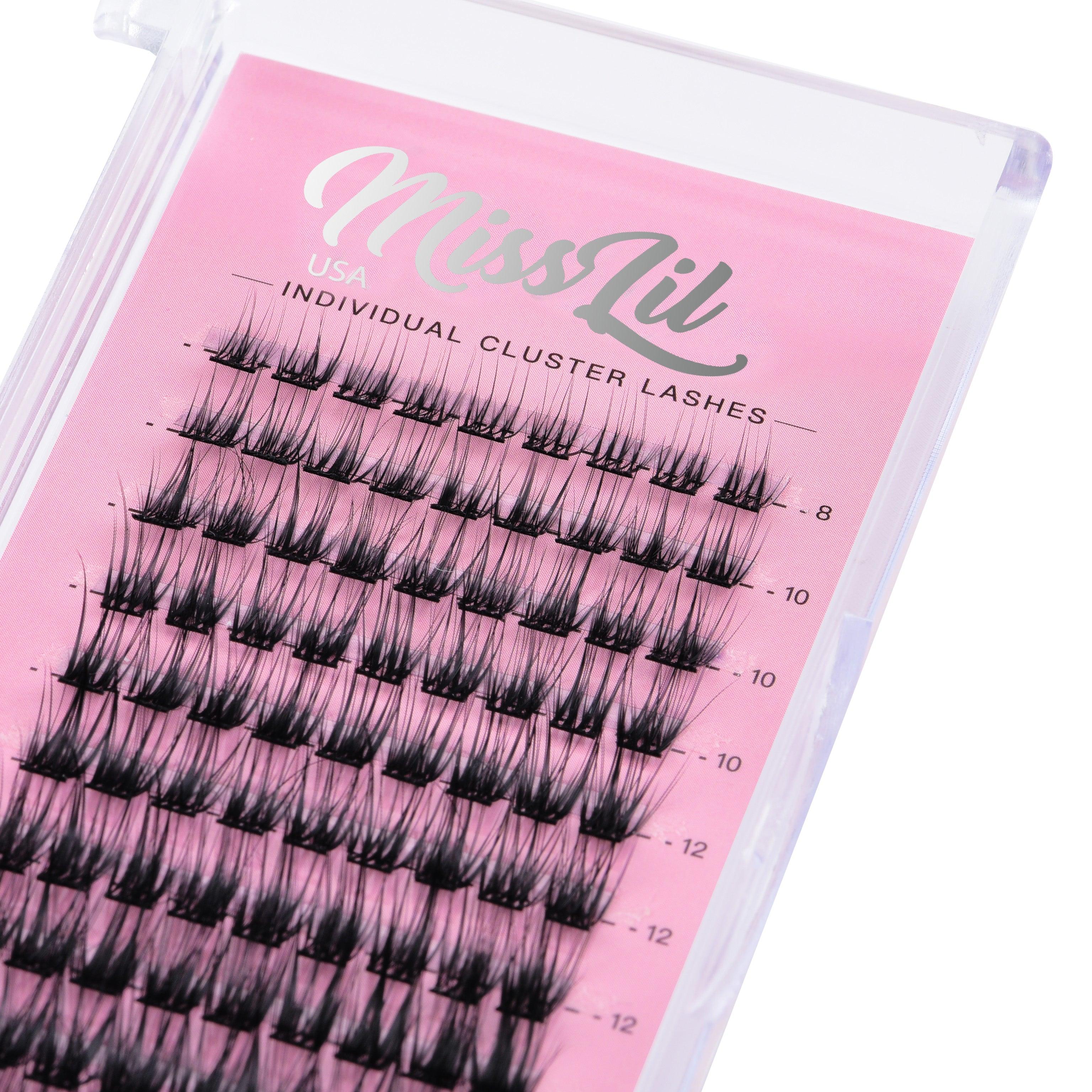 Individual Cluster Lashes AD-07 Small MIX Tray - Miss Lil USA