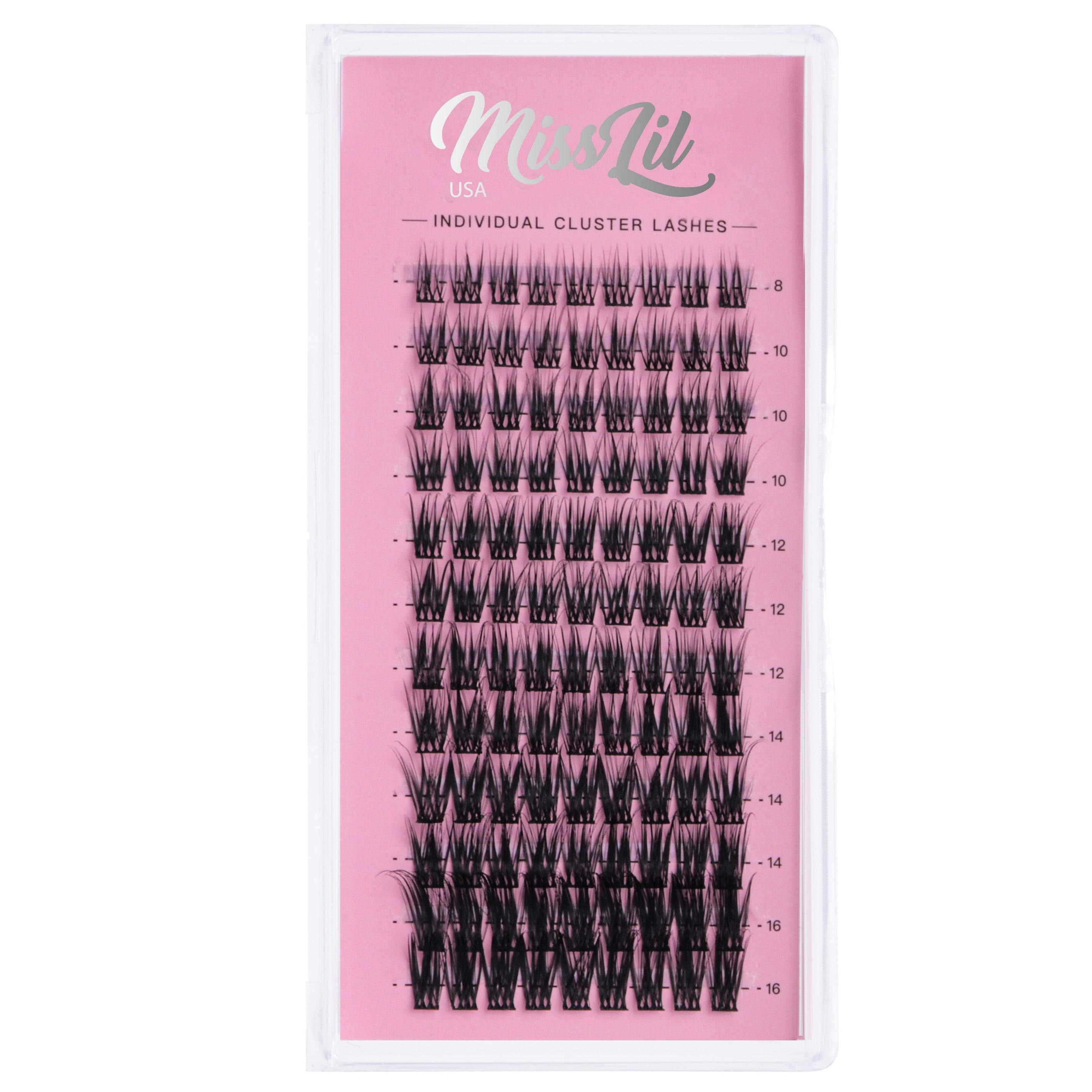 DIY Individual Cluster Eyelashes AD-07 Small Mixed Tray - Miss Lil USA