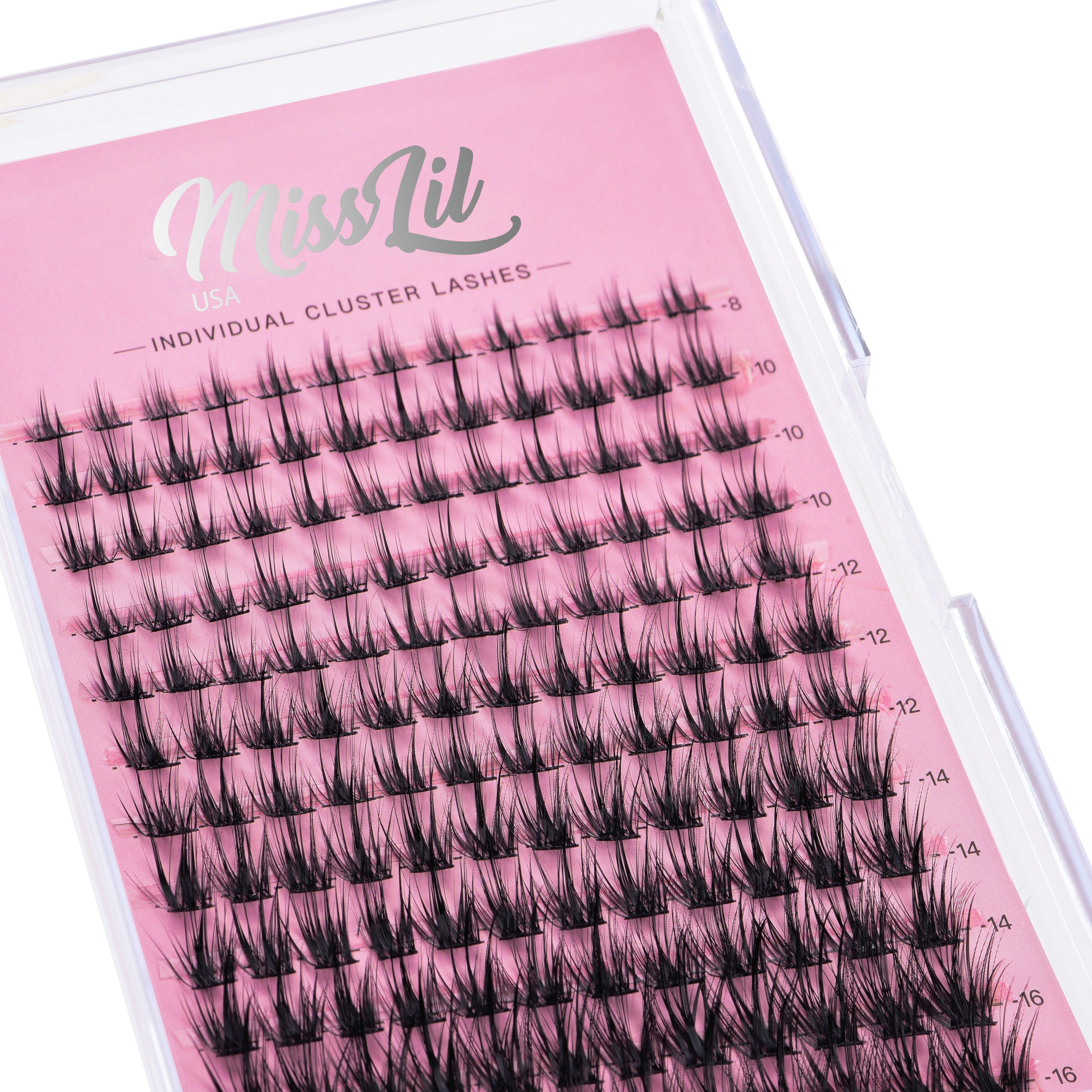 DIY Individual Cluster Lashes AD-17 Mixed tray - Miss Lil USA