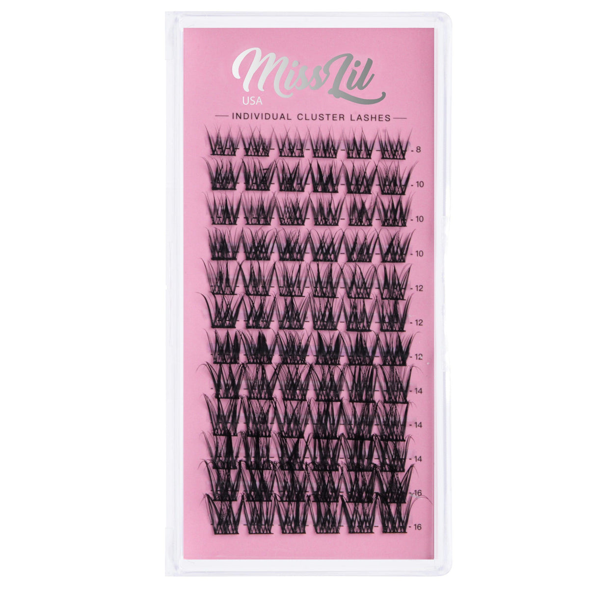 DIY Individual Cluster lashes AD-29 Small MIX Tray | Miss Lil USA