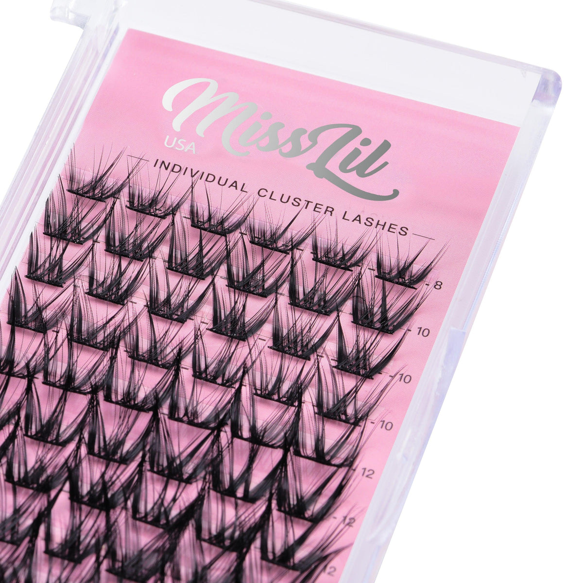 DIY Individual Cluster lashes AD-44 Small MIX Tray | Miss Lil USA