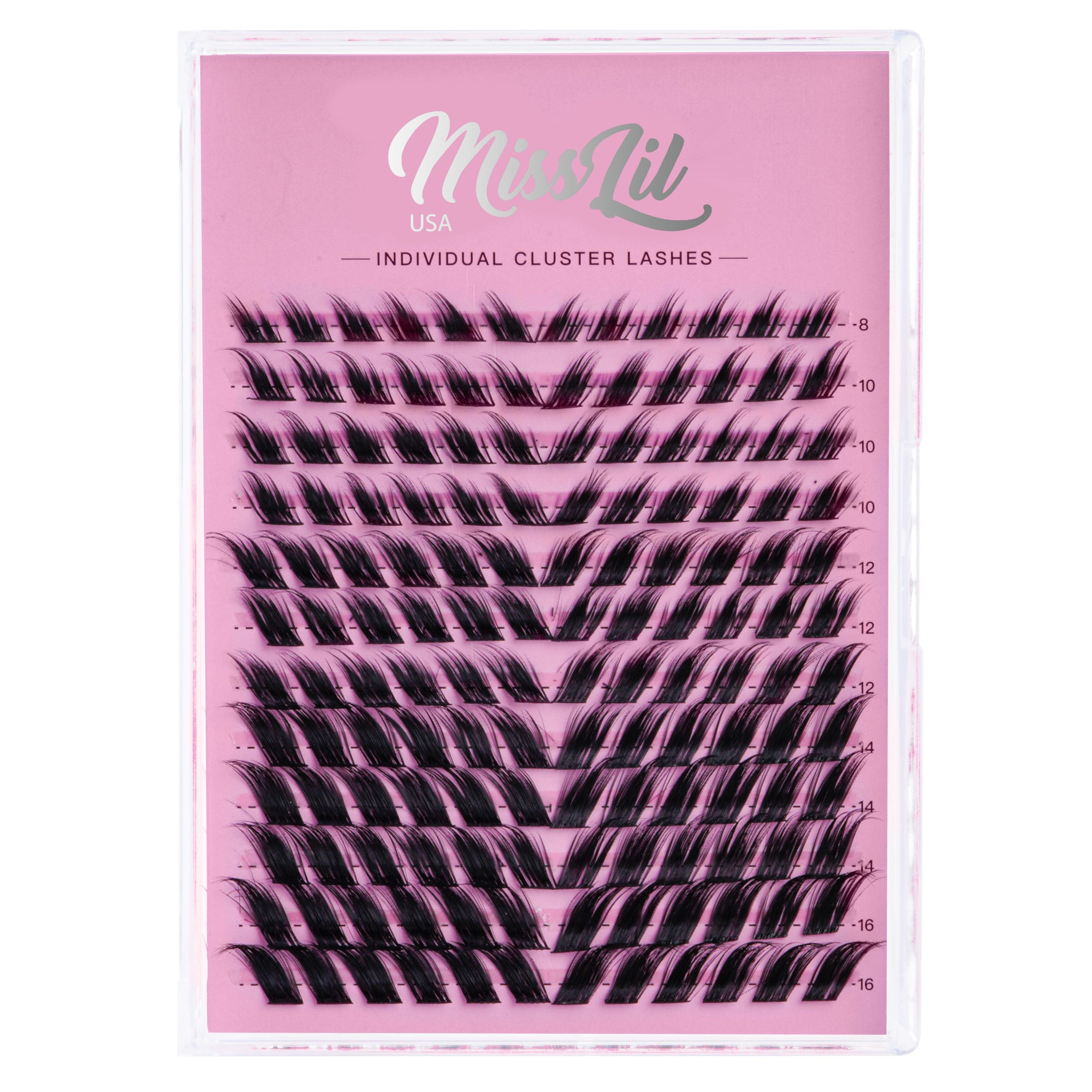 DIY Individual Cluster lashes AD-51 MIX tray - Miss Lil USA