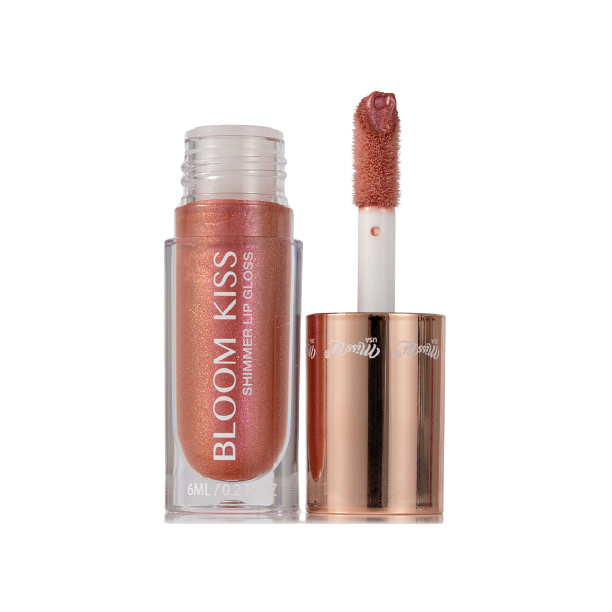 BLOOM KISS SHIMMER LIP GLOSS- DARLING