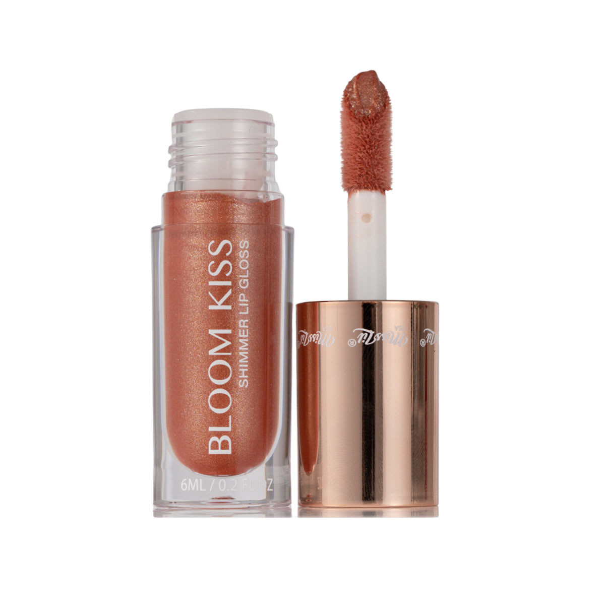 BLOOM KISS SHIMMER LIP GLOSS- LUSTER