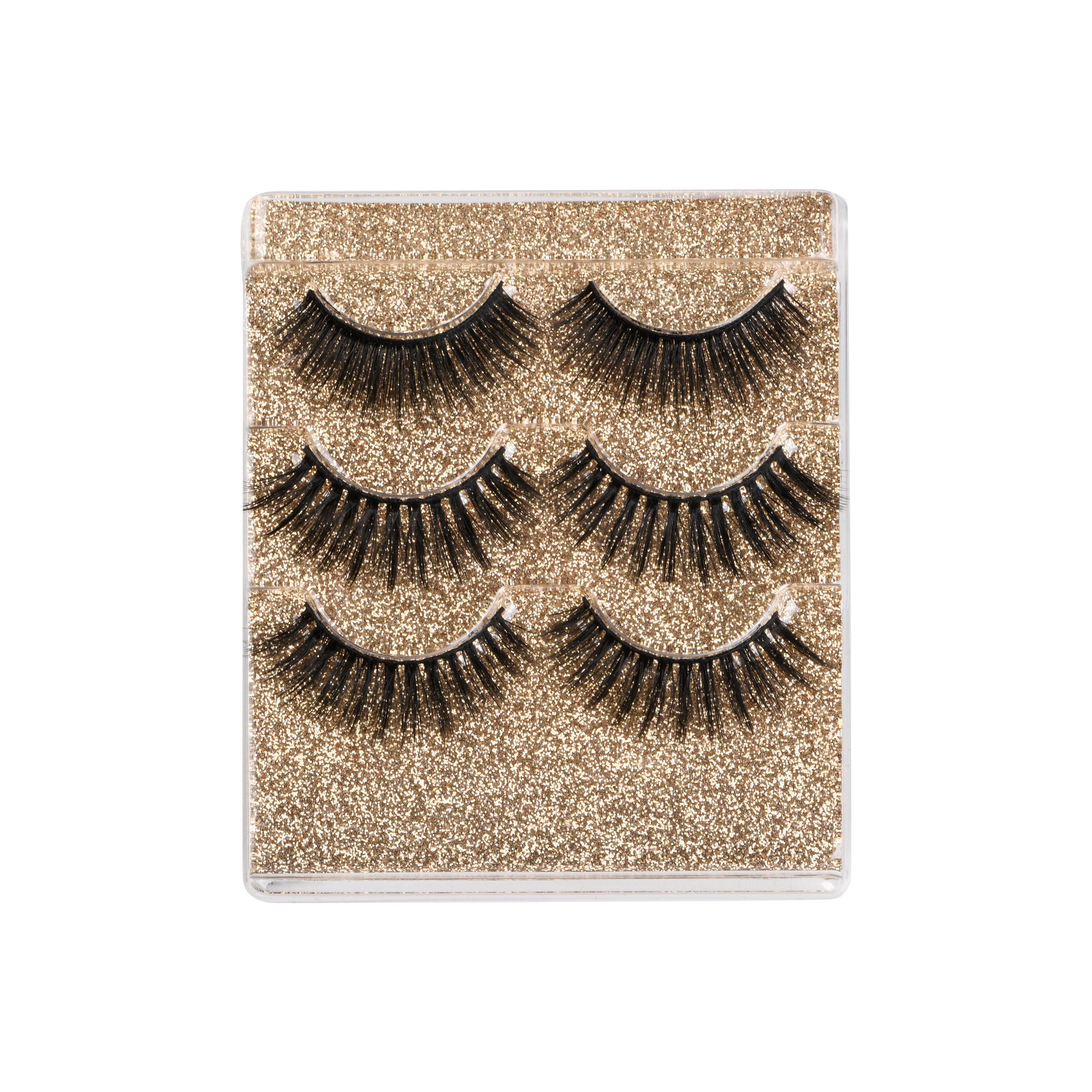 3 Pairs Lashes Majestic Collection #1 - Miss Lil USA