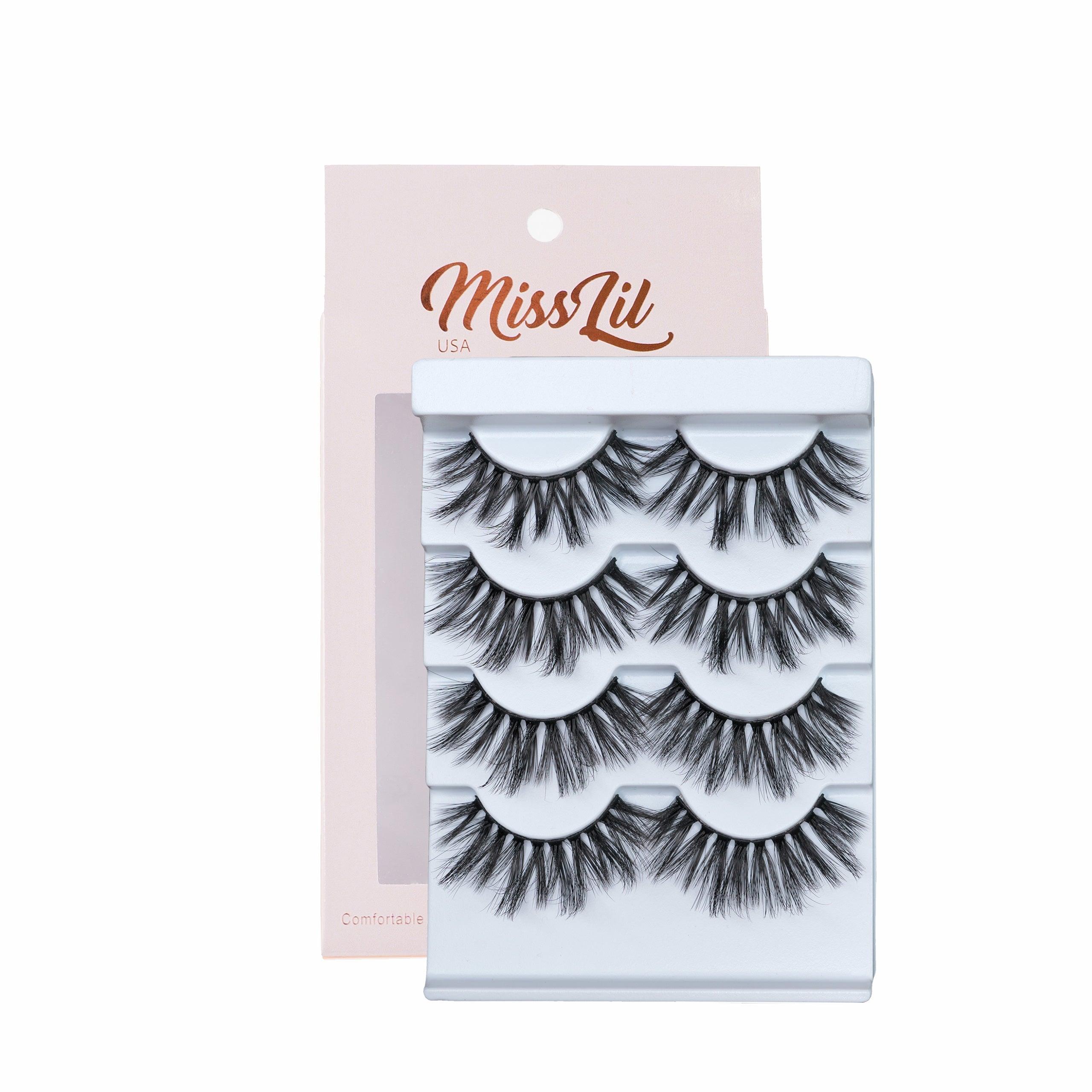 4 Pairs Lashes - Classic Collection #11 - Miss Lil USA