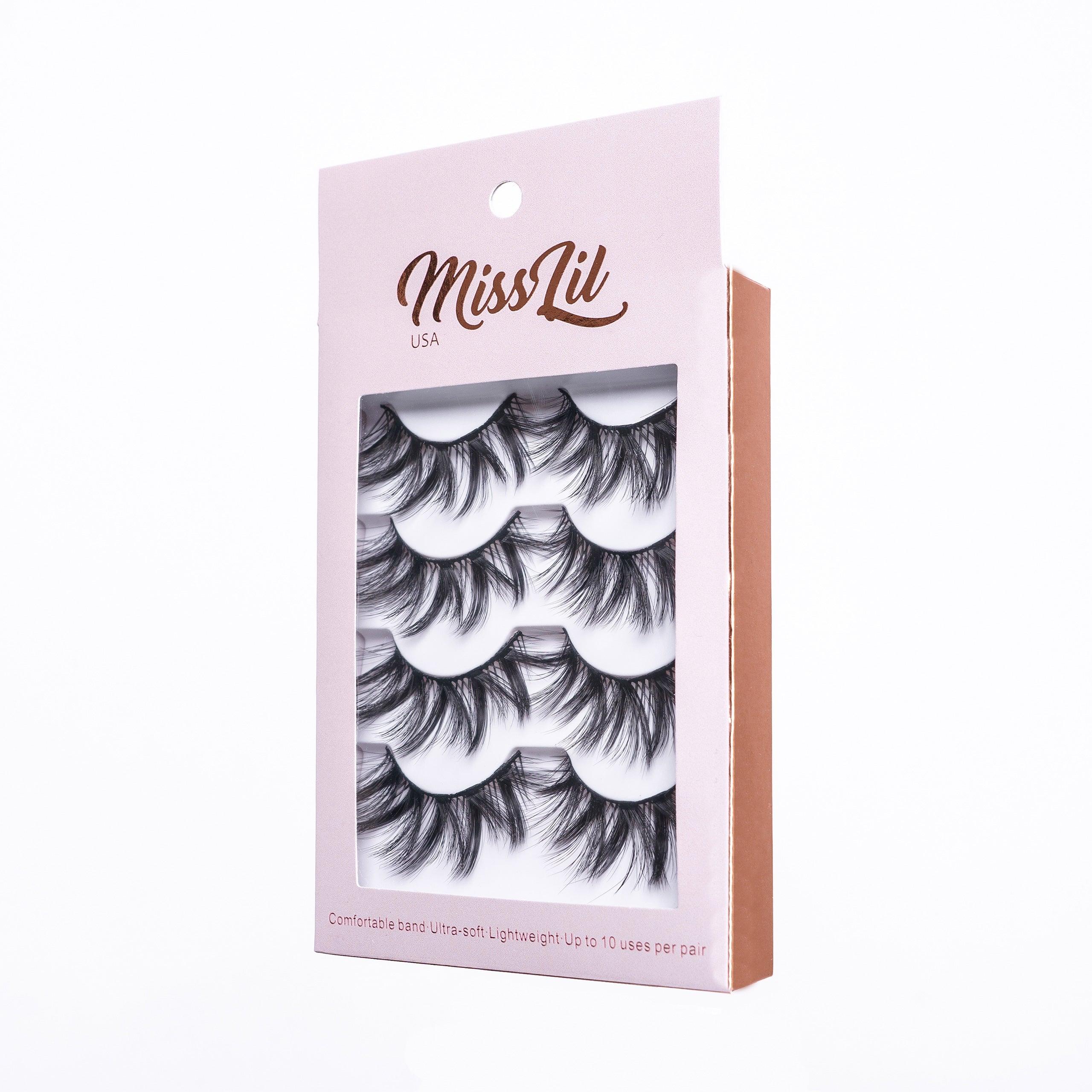4 Pairs Lashes - Classic Collection #14 - Miss Lil USA