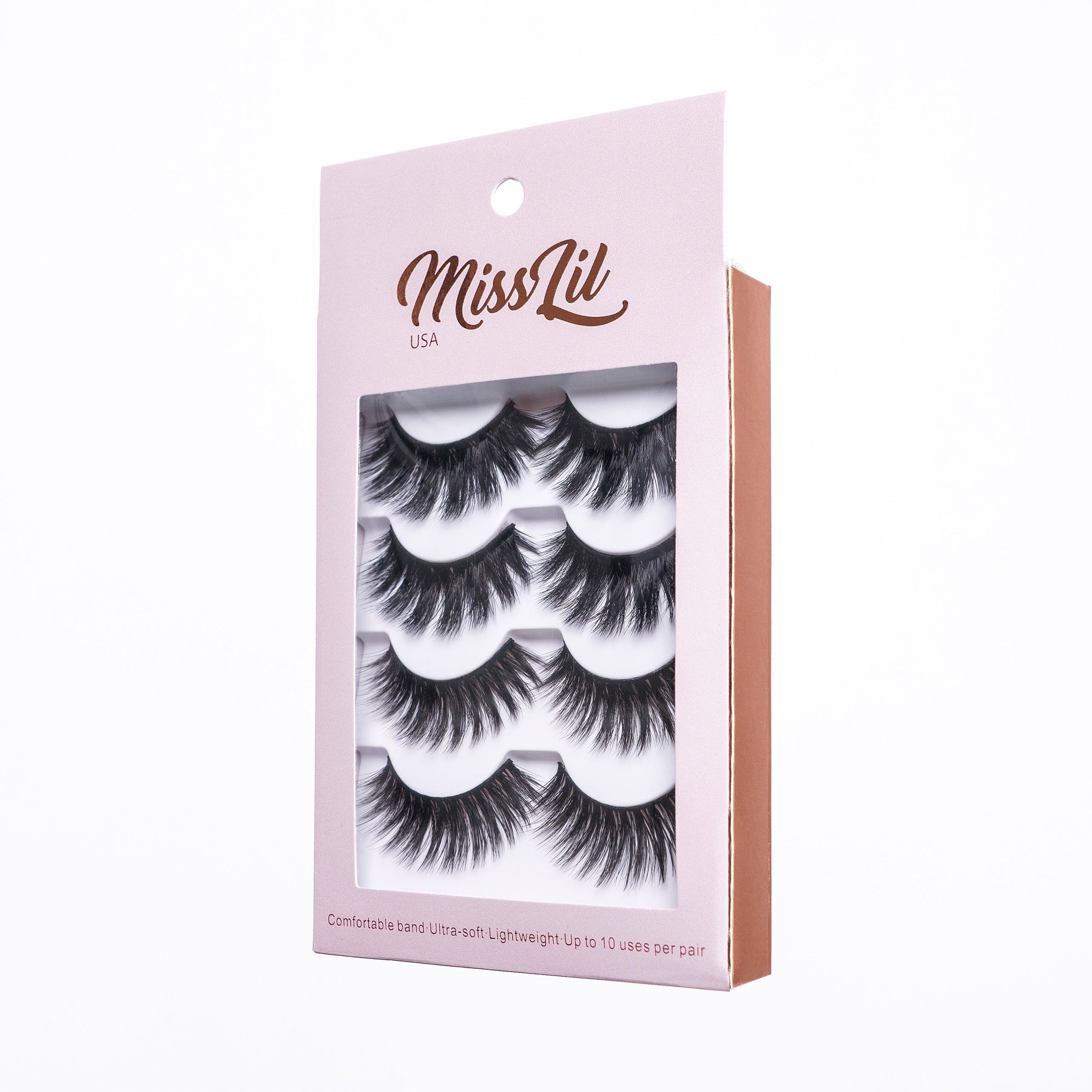 4 Pairs Lashes - Classic Collection #16 - Miss Lil USA