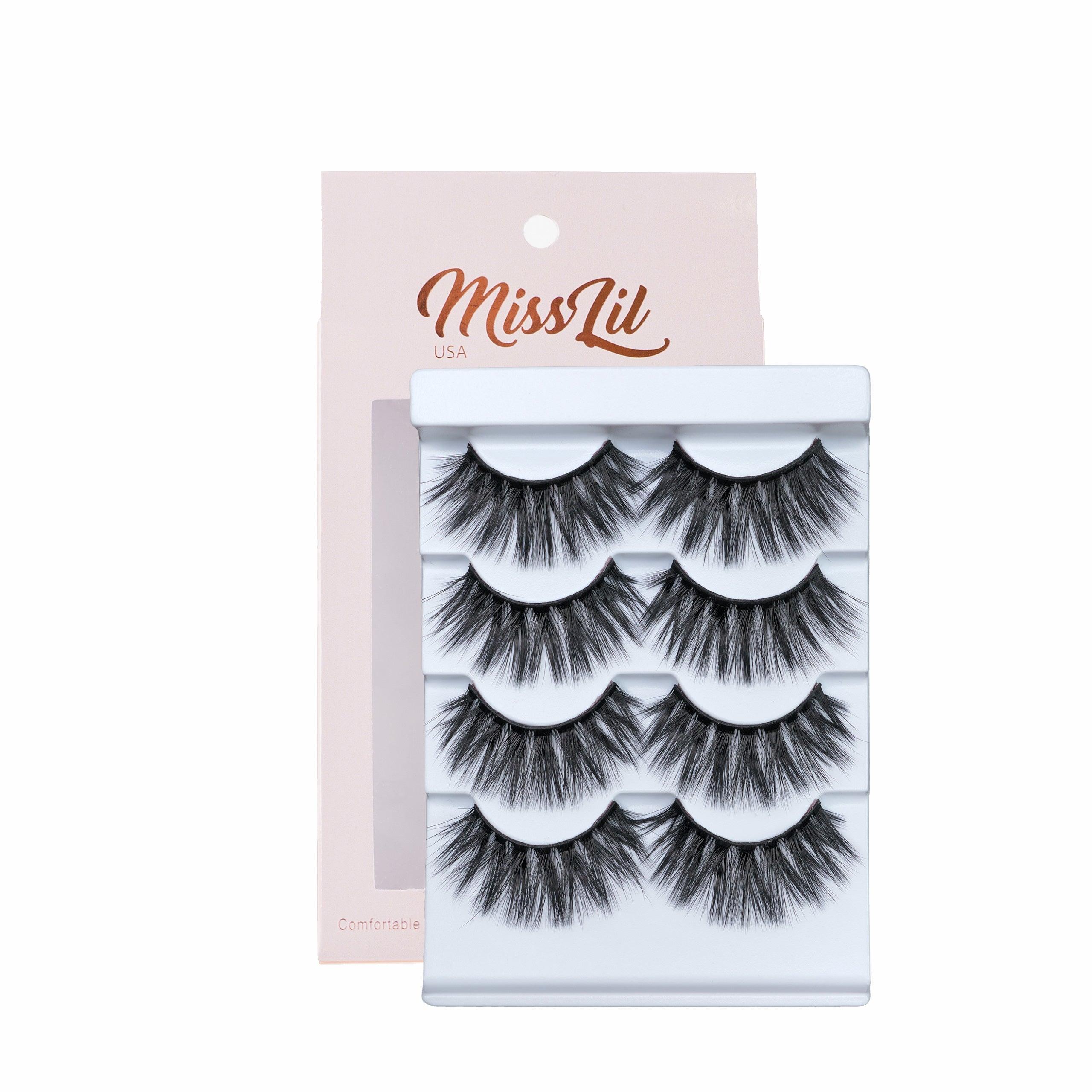 4 Pairs Lashes - Classic Collection #17 - Miss Lil USA