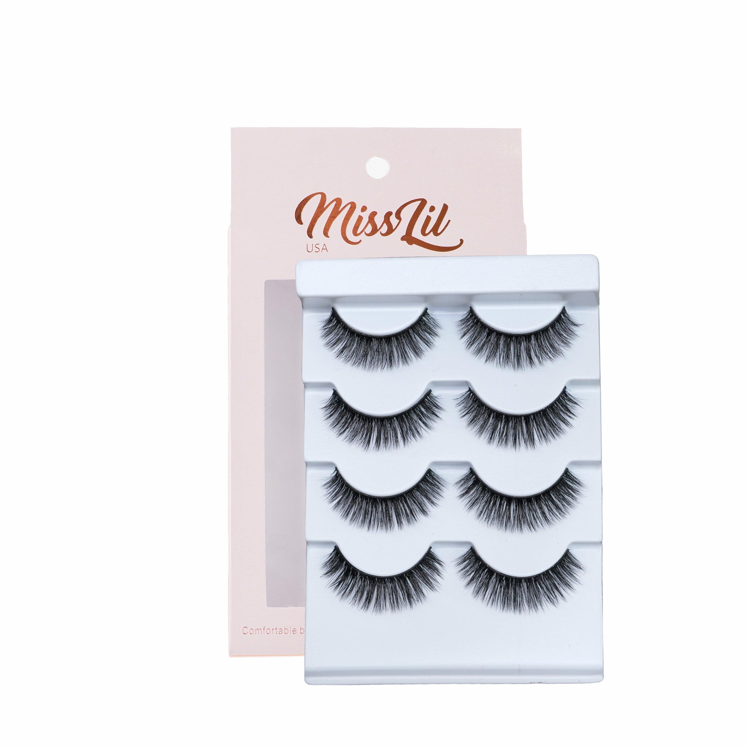4 Pairs Lashes - Classic Collection #29 - Miss Lil USA
