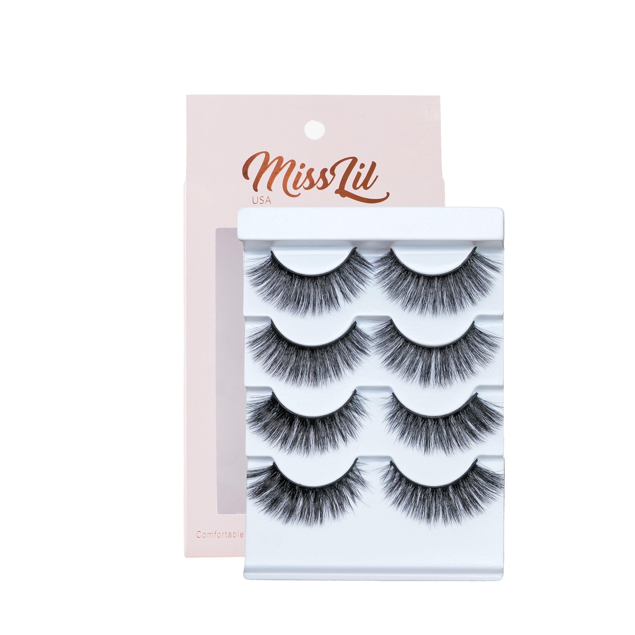 4 Pairs Lashes - Classic Collection #3 - Miss Lil USA