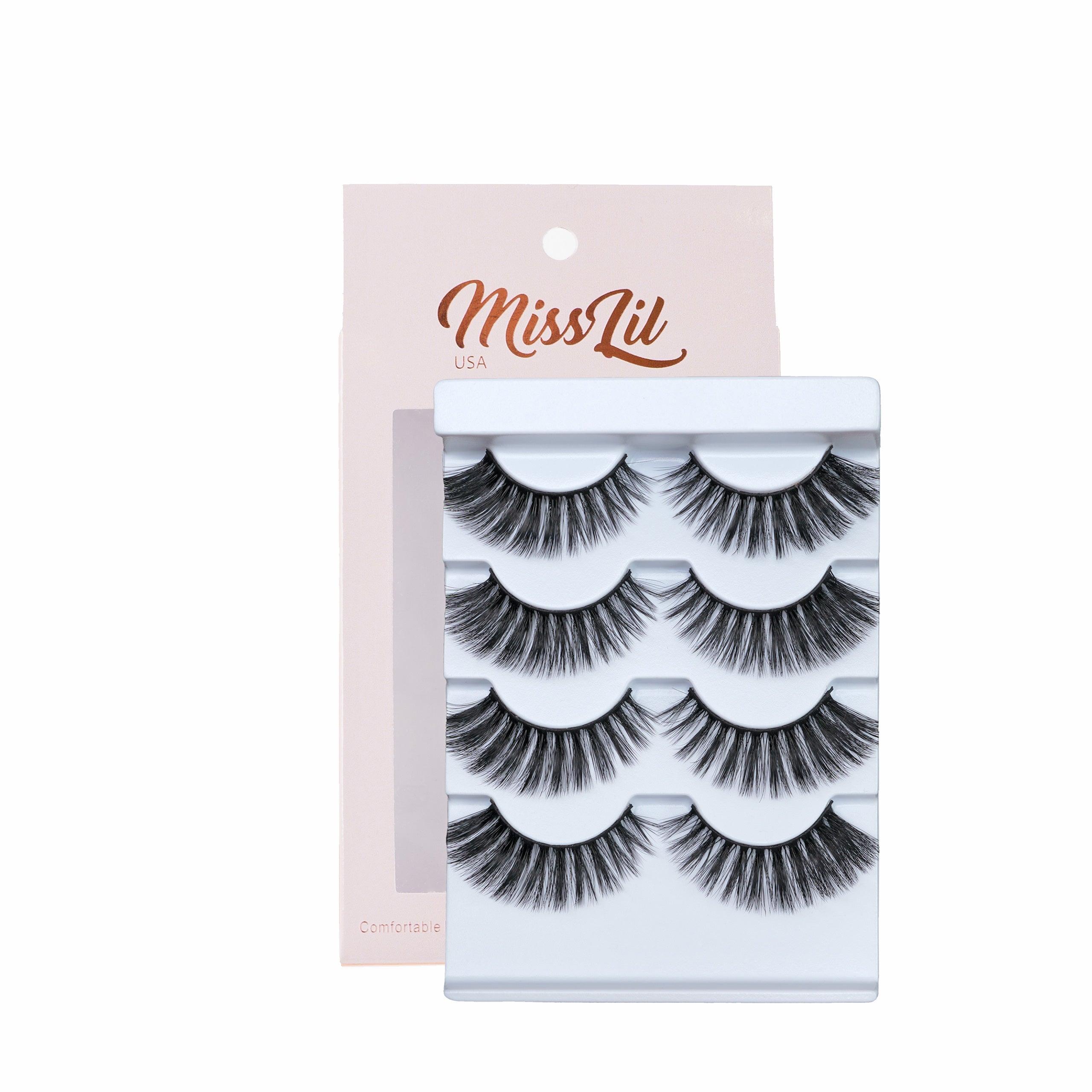 4 Pairs Lashes - Classic Collection #30 - Miss Lil USA