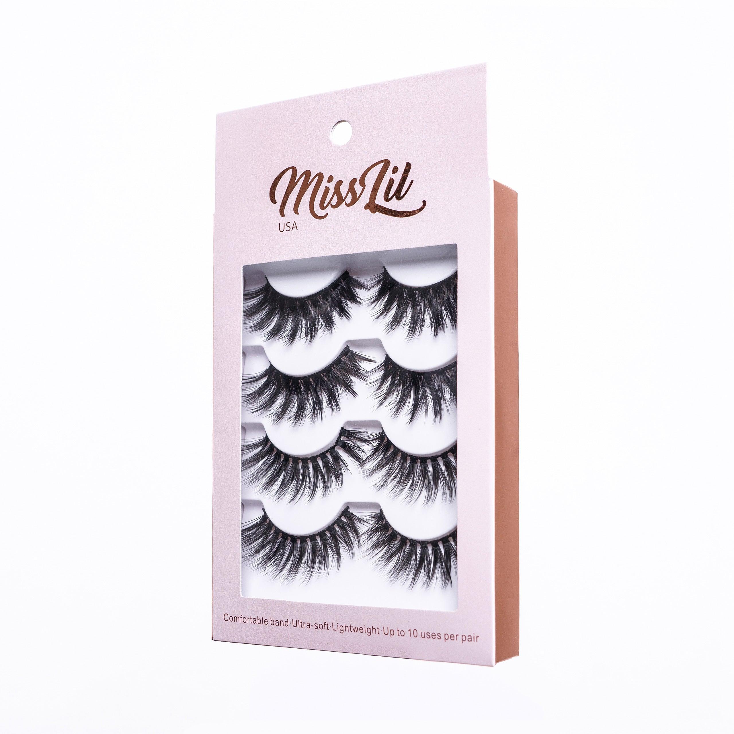 4 Pairs Lashes - Classic Collection #5 - Miss Lil USA