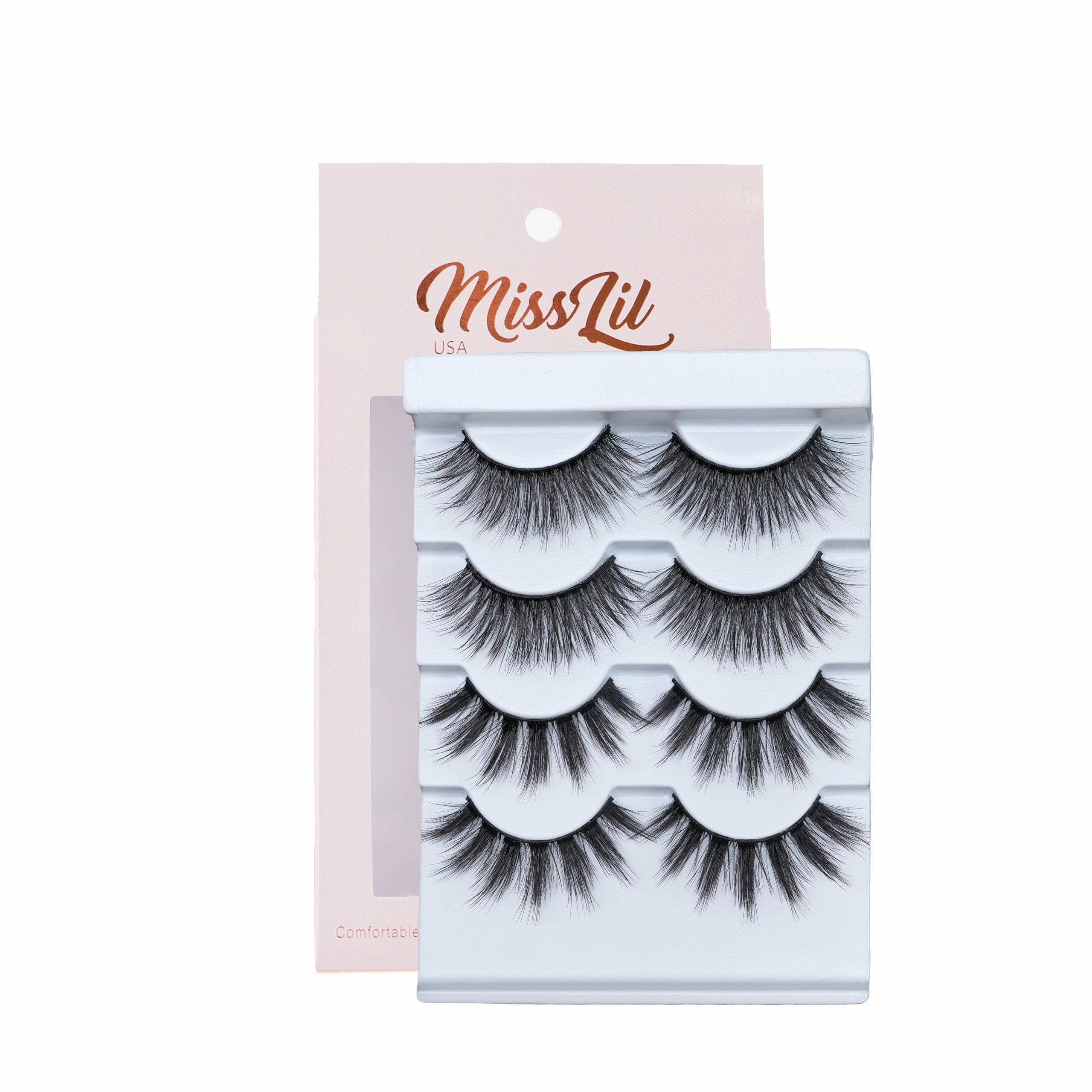 4 Pairs Lashes - Classic Collection #7 - Miss Lil USA