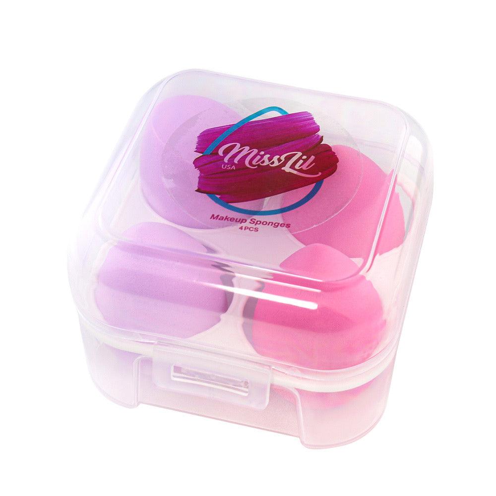 Makeup sponges 4 pcs/set (100 sets) - Miss Lil USA