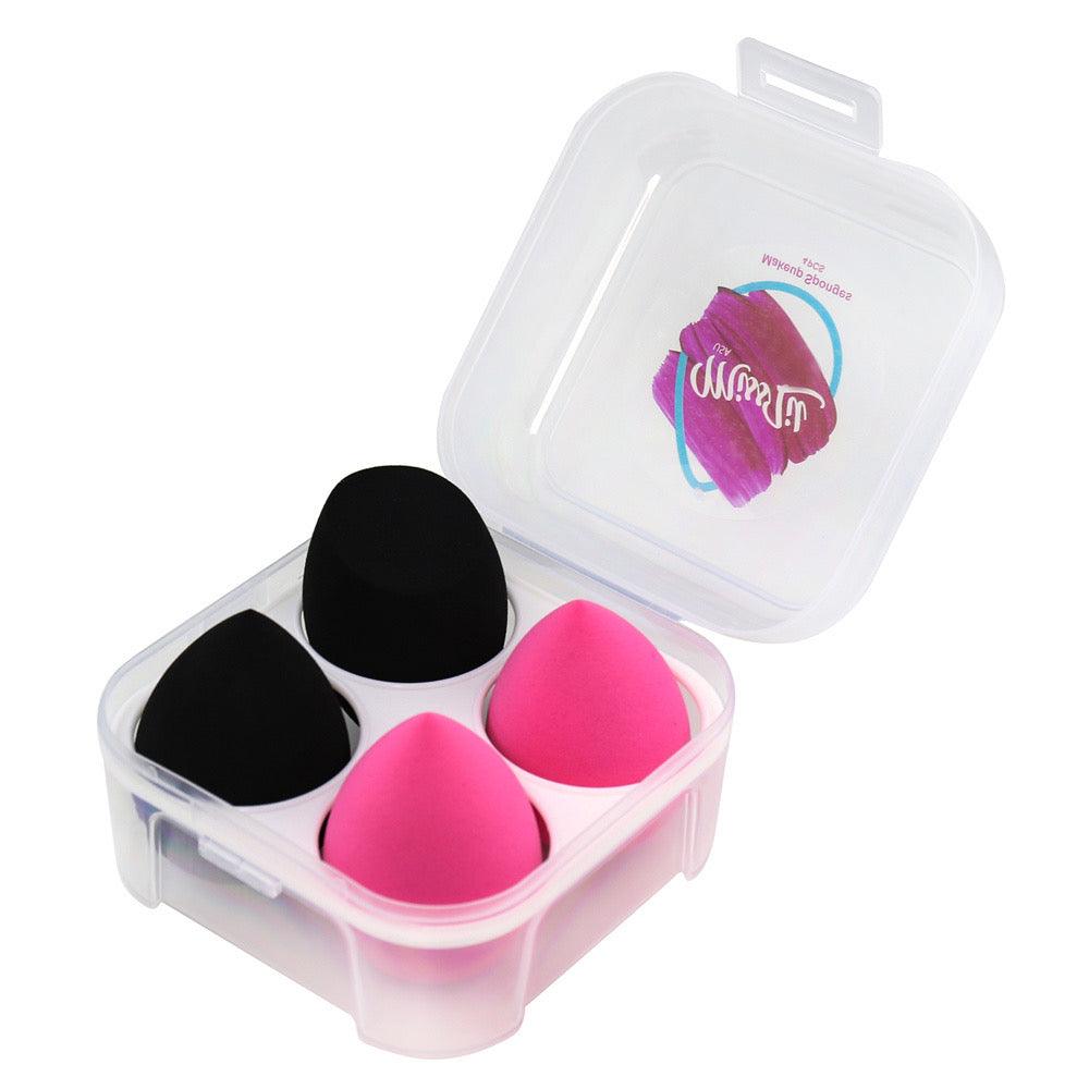 Makeup sponges 4 pcs/set (100 sets) - Miss Lil USA