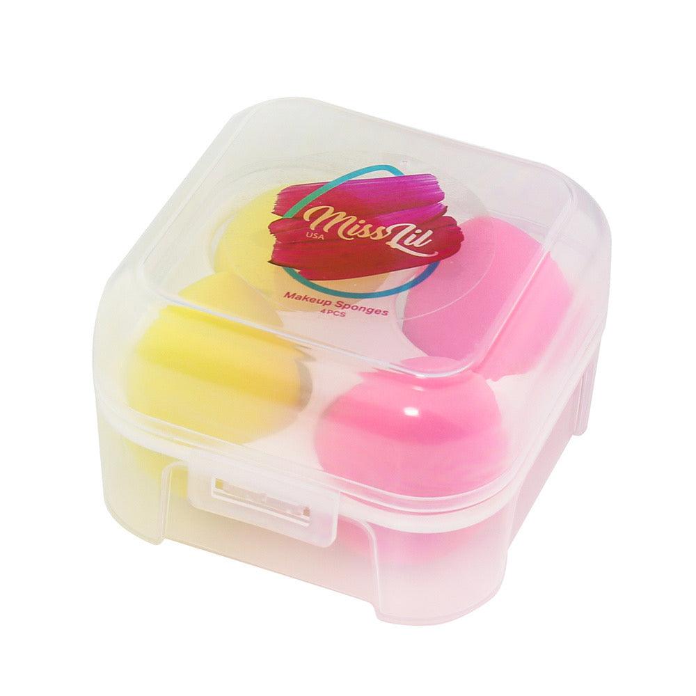 Makeup sponges 4 pcs/set (100 sets) - Miss Lil USA