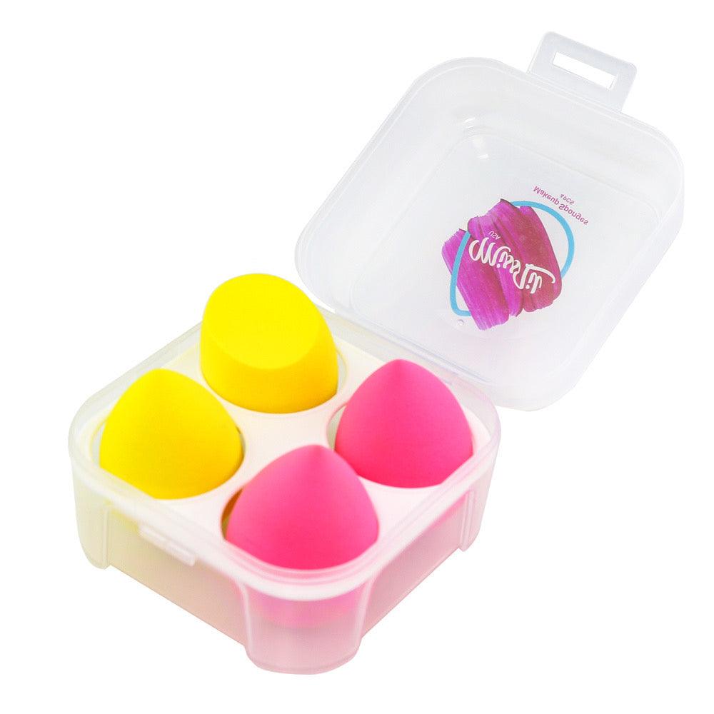 Makeup sponges 4 pcs/set (100 sets) - Miss Lil USA