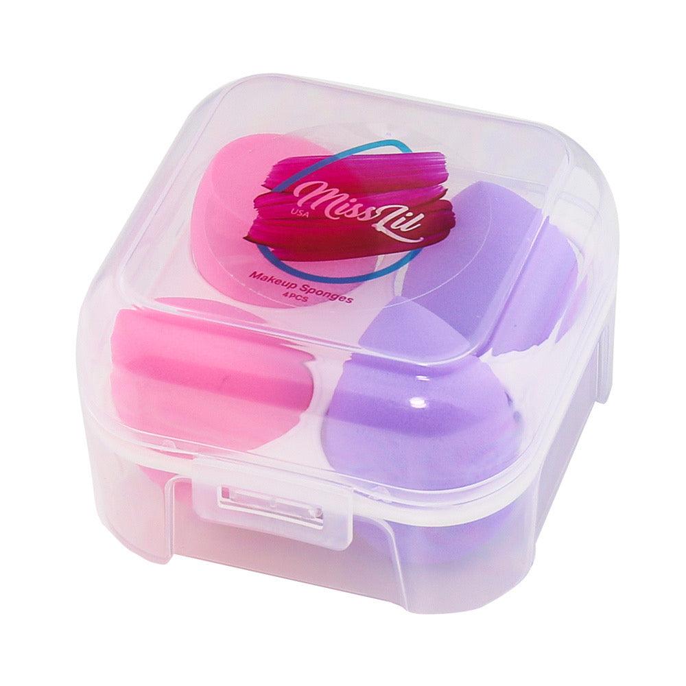 Makeup sponges 4 pcs/set (100 sets) - Miss Lil USA