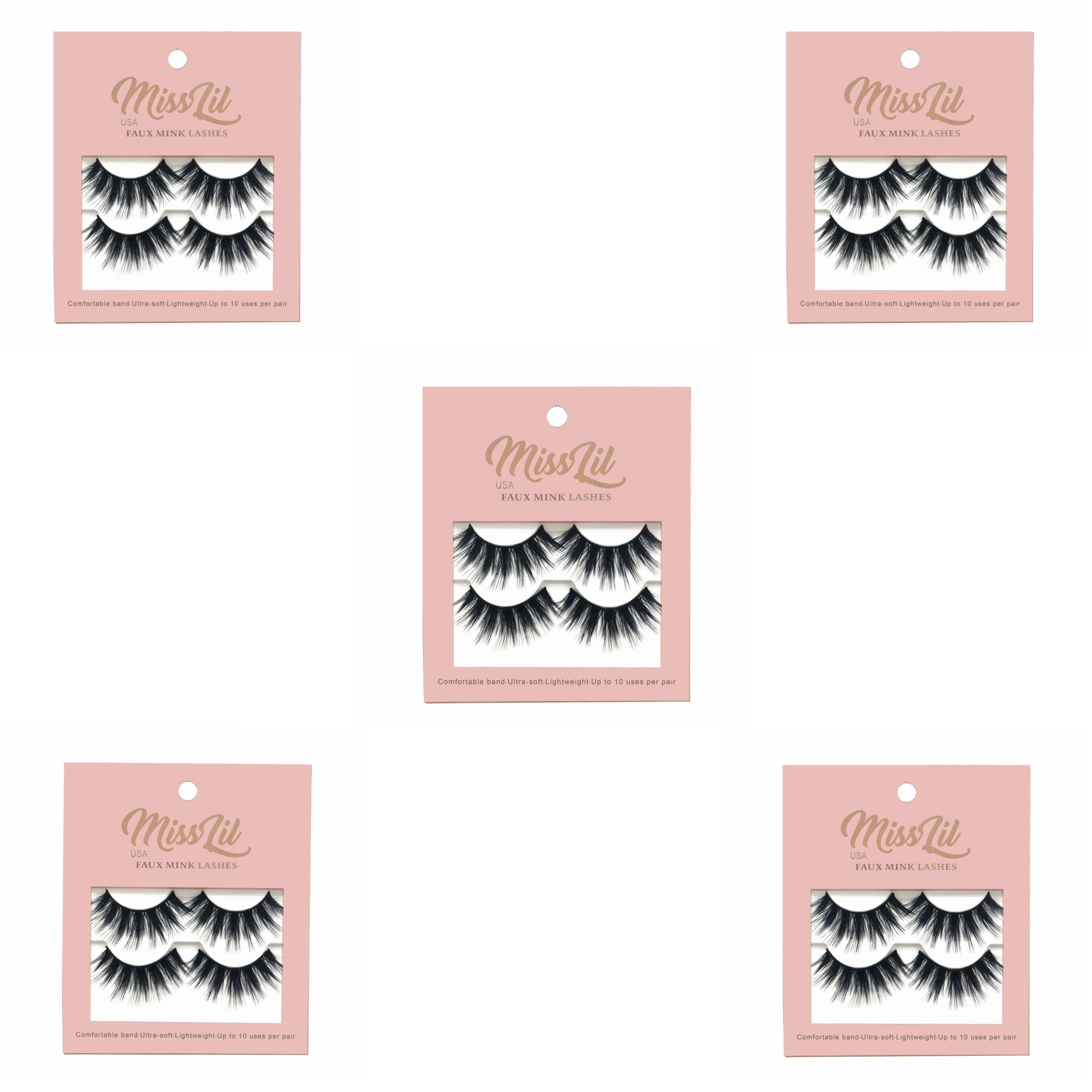 Miss Lil USA Lashes ( 5 Boxes ) # 3 - Miss Lil USA