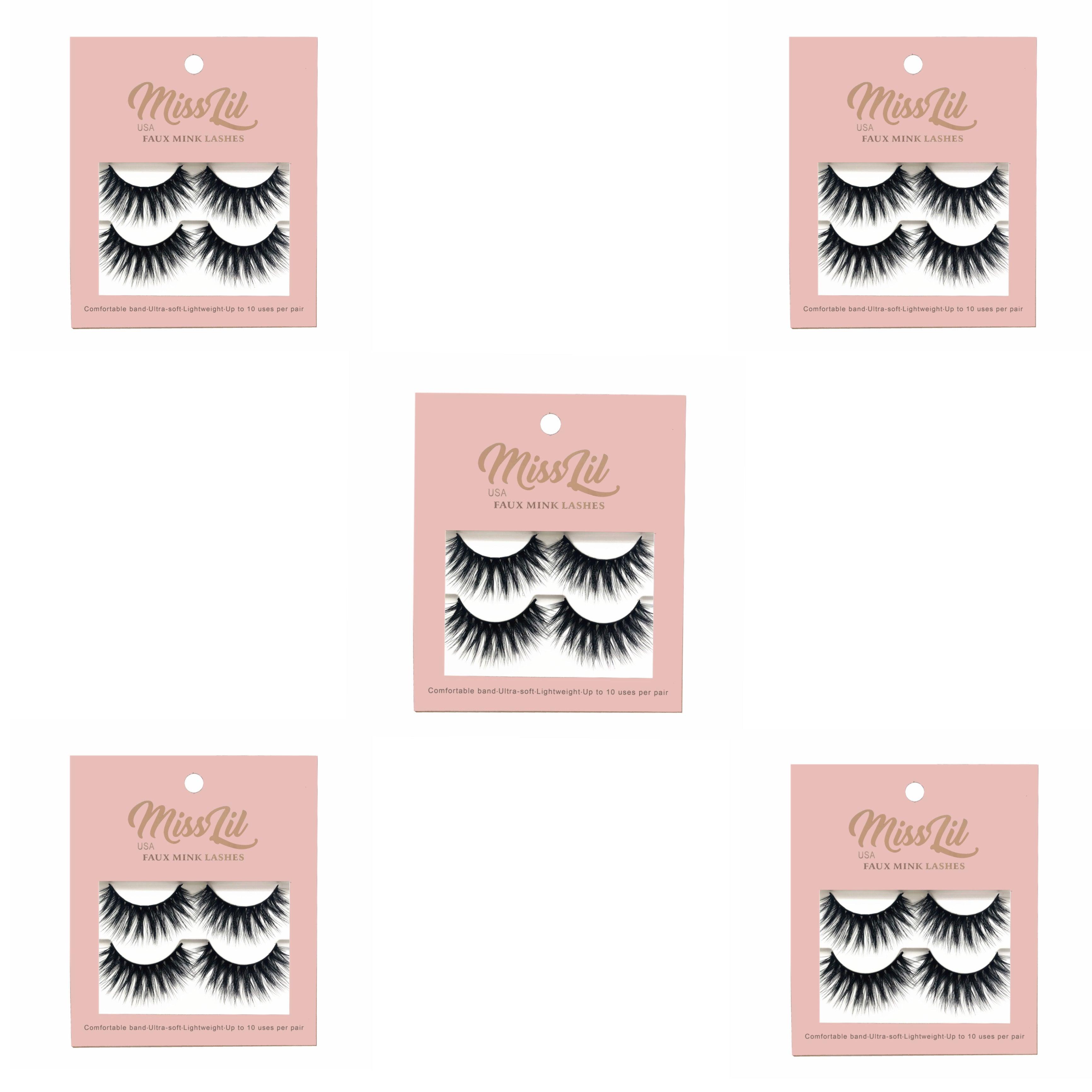 Miss Lil USA Lashes (5 Boxes) # 1 - Miss Lil USA